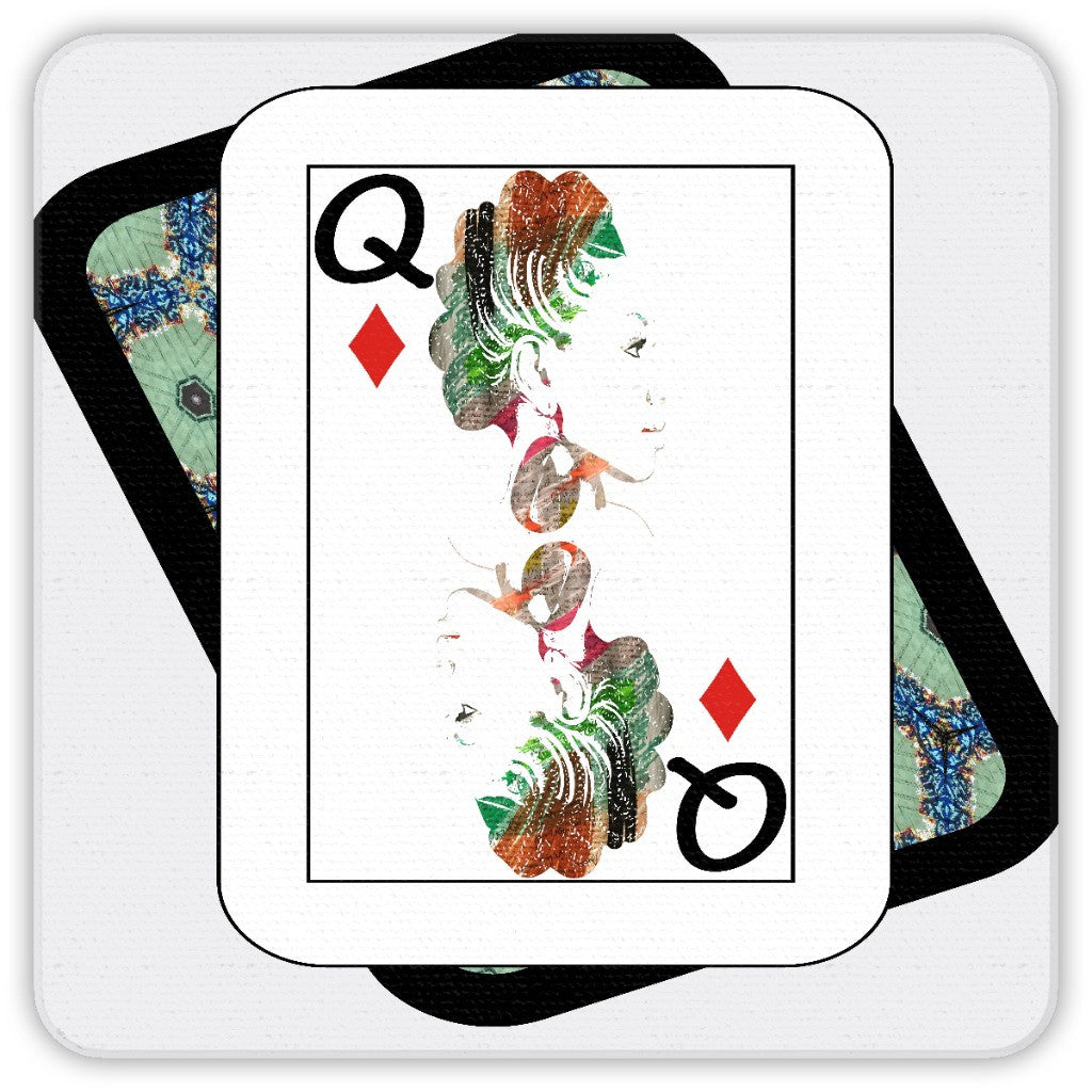 Play Your Hand...Queen Diamond No. 1 Coaster