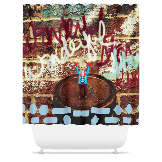 Headless Revolutionary No. 6 Shower Curtain